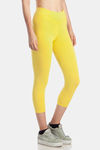 Lavos Skin Fit Secret Sleek Pocket Capri - Maize yellow — thumbnail 2